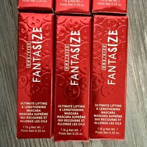 Fantasize Lifting Mascara Bodacious Black 0.25 oz Travel Size Set of Six